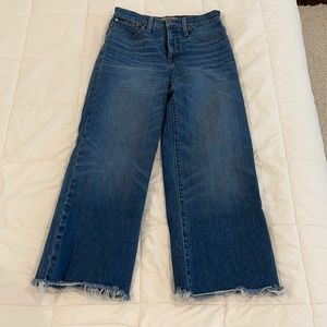 J Crew Wide Leg Jeans